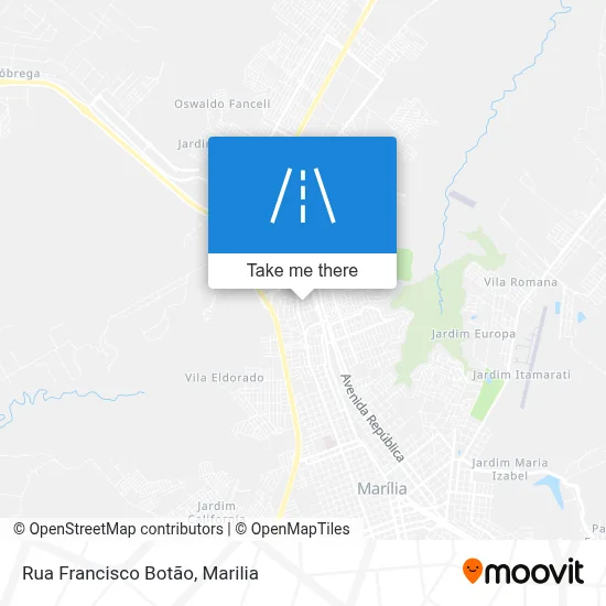 Rua Francisco Botão map