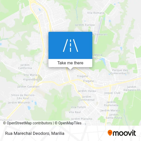 Rua Marechal Deodoro map