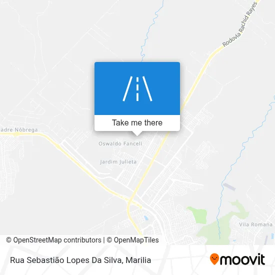 Rua Sebastião Lopes Da Silva map