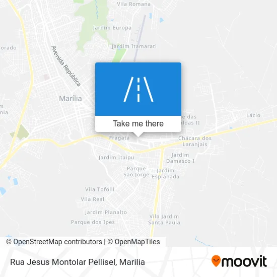 Rua Jesus Montolar Pellisel map