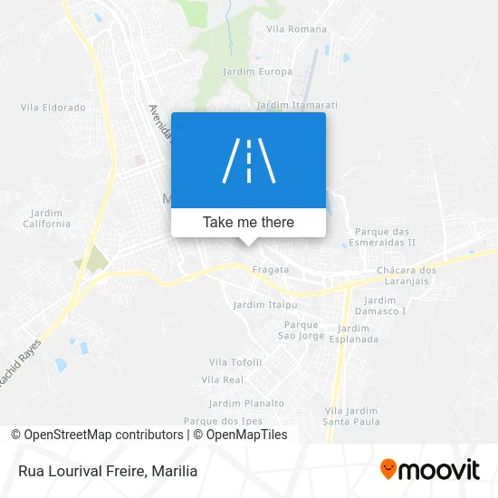 Rua Lourival Freire map