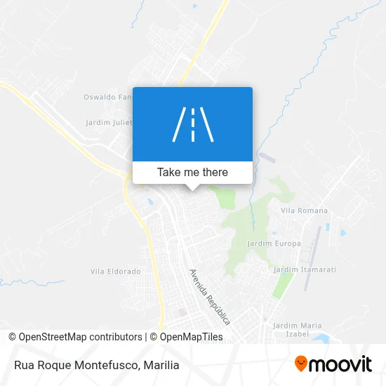 Rua Roque Montefusco map