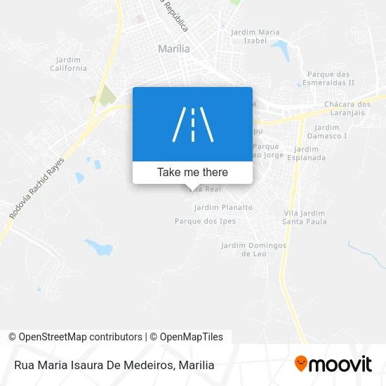 Rua Maria Isaura De Medeiros map