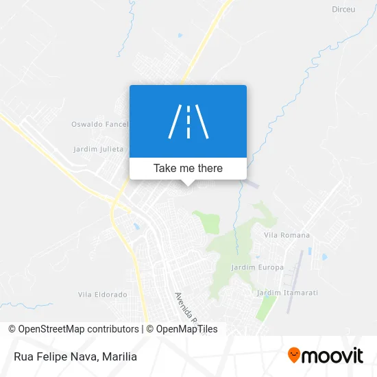Rua Felipe Nava map
