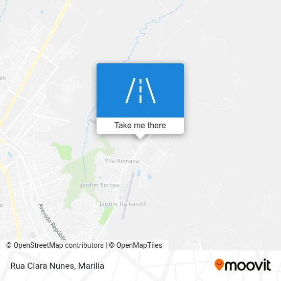 Rua Clara Nunes map