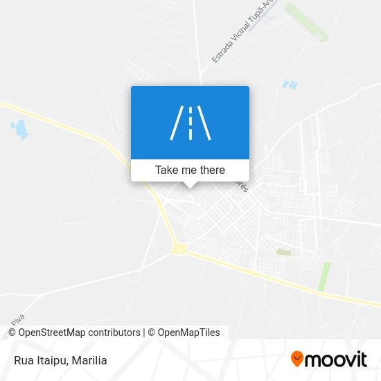 Rua Itaipu map