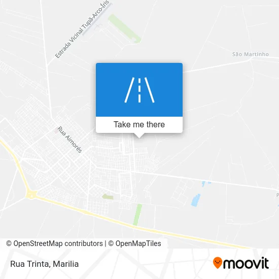 Rua Trinta map