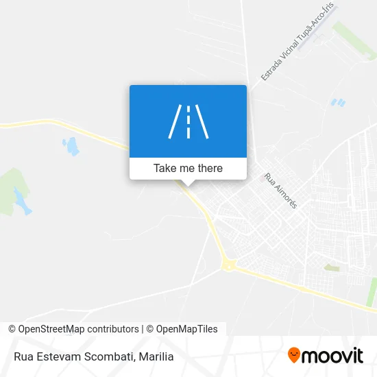 Rua Estevam Scombati map