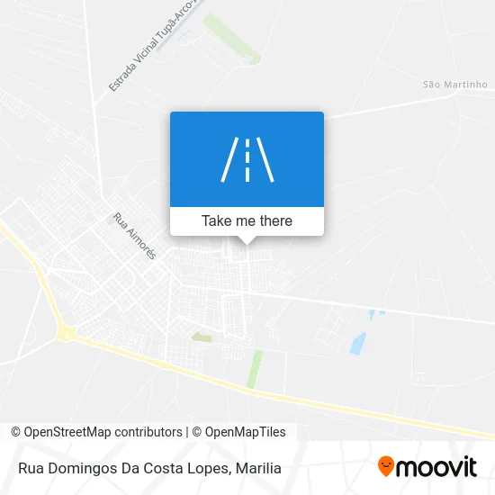 Rua Domingos Da Costa Lopes map