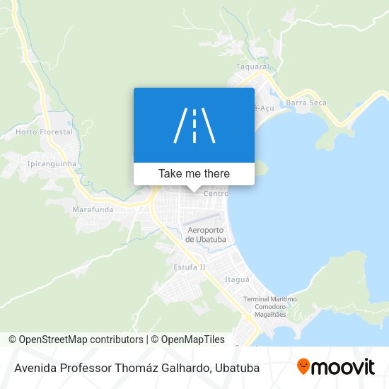 Avenida Professor Thomáz Galhardo map