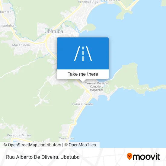 Rua Alberto De Oliveira map