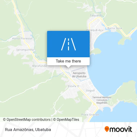 Rua Amazônas map