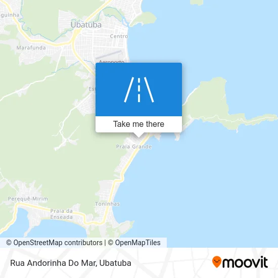 Rua Andorinha Do Mar map