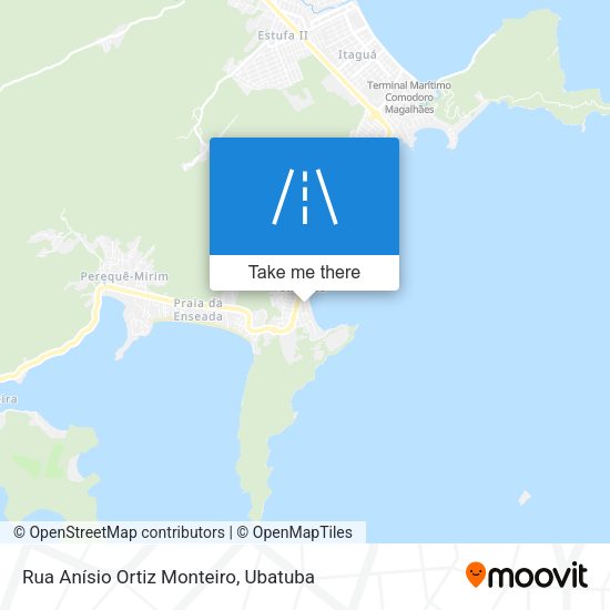 Rua Anísio Ortiz Monteiro map