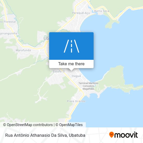 Rua Antônio Athanasio Da Silva map
