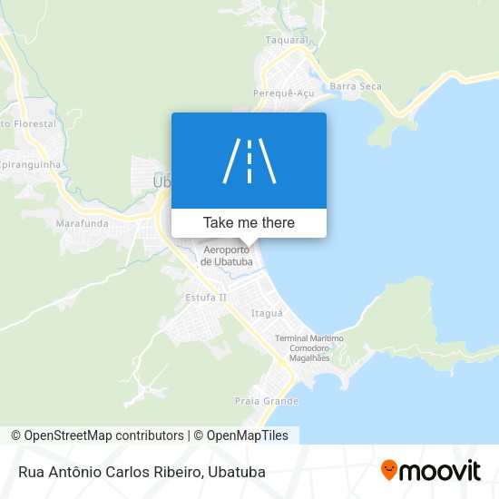 Rua Antônio Carlos Ribeiro map