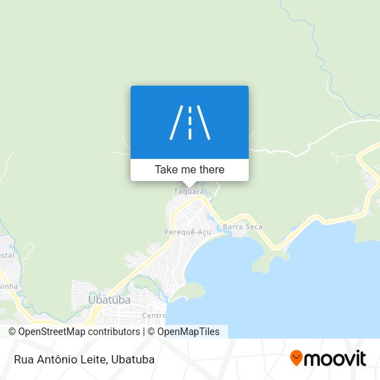 Rua Antônio Leite map
