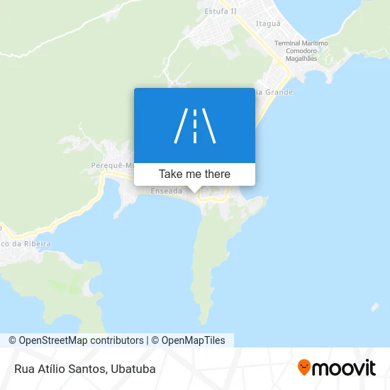Rua Atílio Santos map