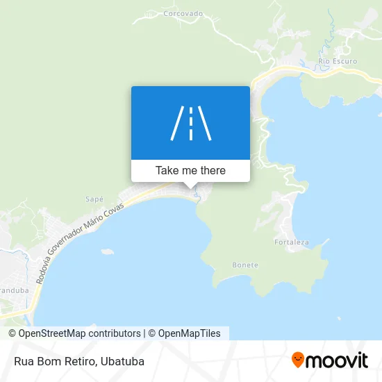 Rua Bom Retiro map