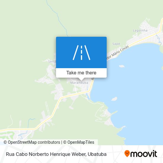 Rua Cabo Norberto Henrique Weber map