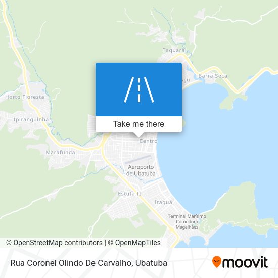 Rua Coronel Olindo De Carvalho map