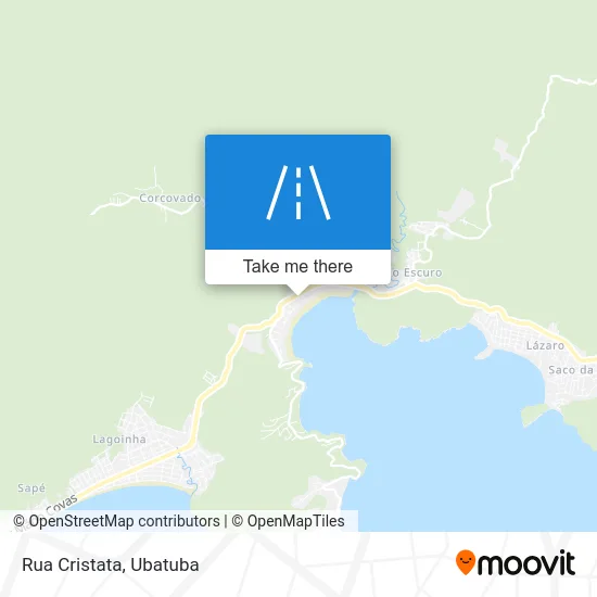 Rua Cristata map