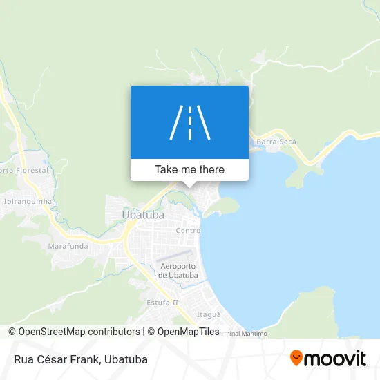 Rua César Frank map