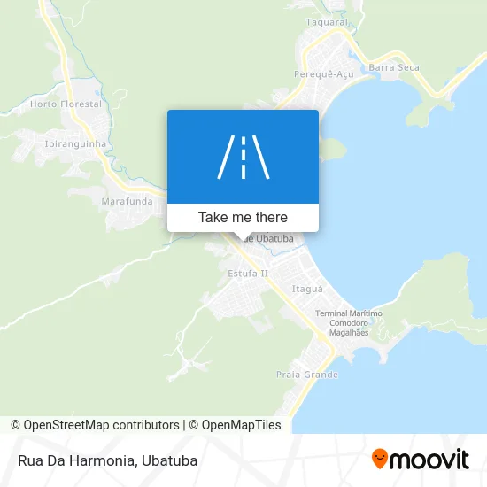 Rua Da Harmonia map
