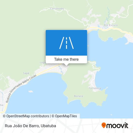 Rua João De Barro map