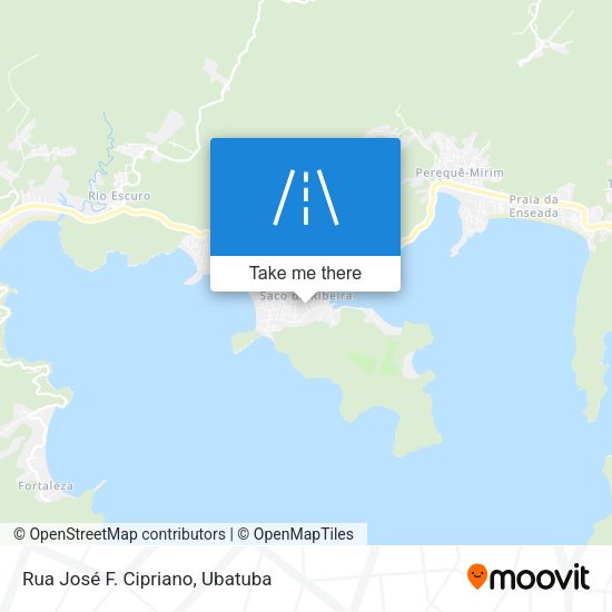 Rua José F. Cipriano map
