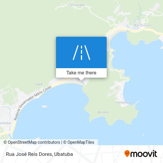 Rua José Reis Dores map