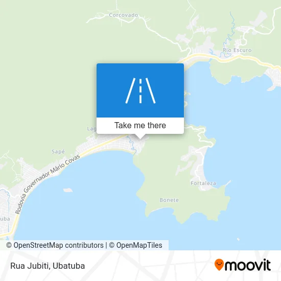 Rua Jubiti map