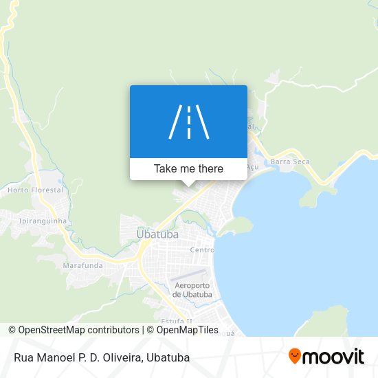 Rua Manoel P. D. Oliveira map