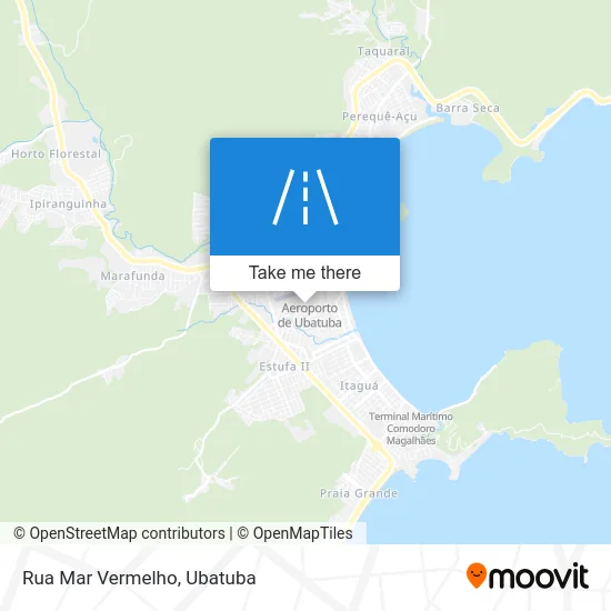 Rua Mar Vermelho map