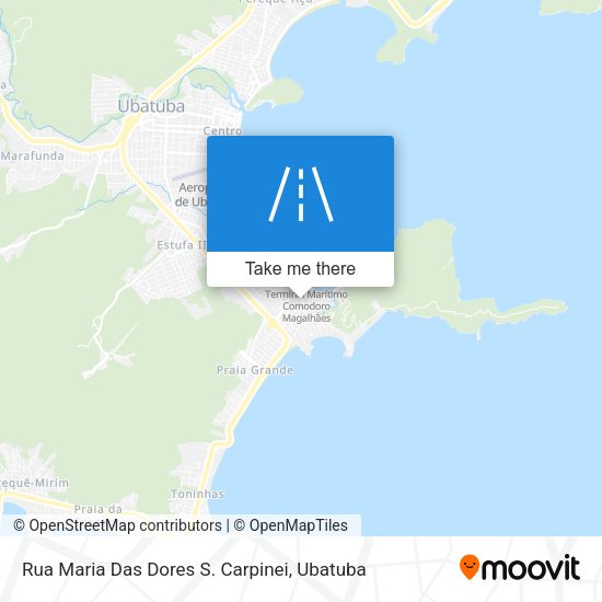 Rua Maria Das Dores S. Carpinei map