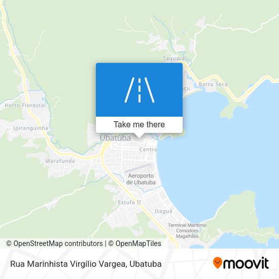 Rua Marinhista Virgílio Vargea map