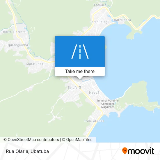 Rua Olaria map