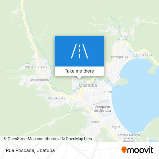 Rua Pescada map