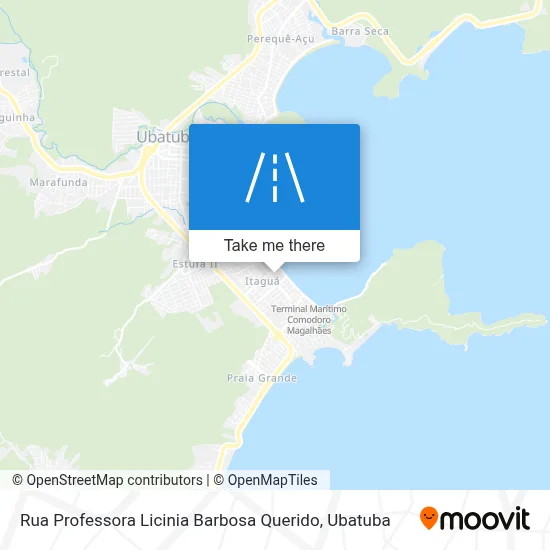 Rua Professora Licinia Barbosa Querido map