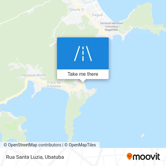 Rua Santa Luzia map