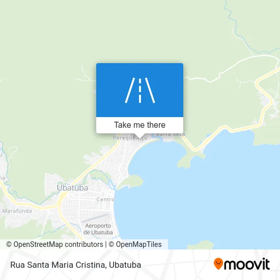 Rua Santa Maria Cristina map