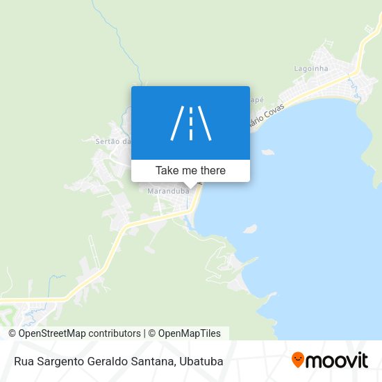 Rua Sargento Geraldo Santana map