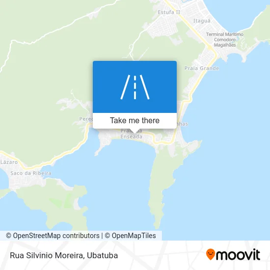 Rua Silvinio Moreira map