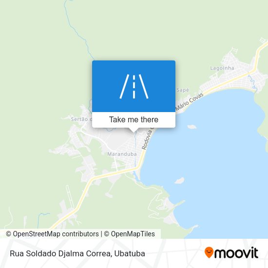 Rua Soldado Djalma Correa map