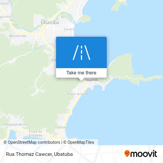 Rua Thomaz Cawcer map