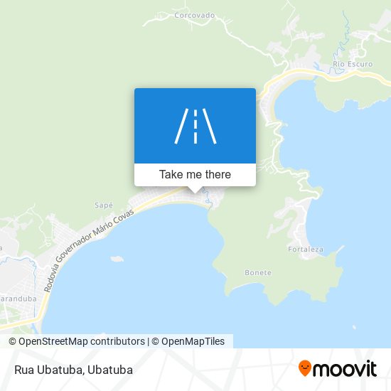 Rua Ubatuba map