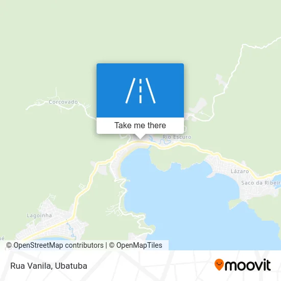 Rua Vanila map