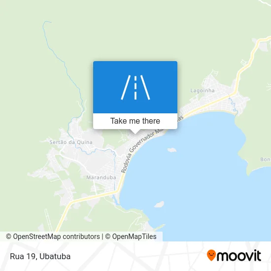 Rua 19 map