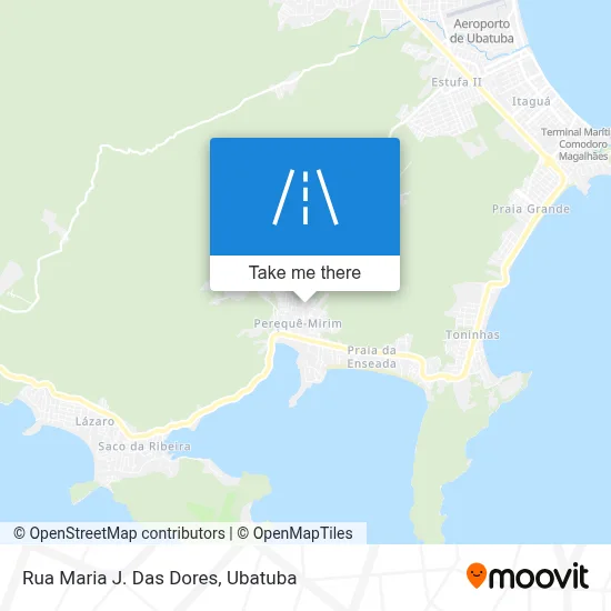 Rua Maria J. Das Dores map