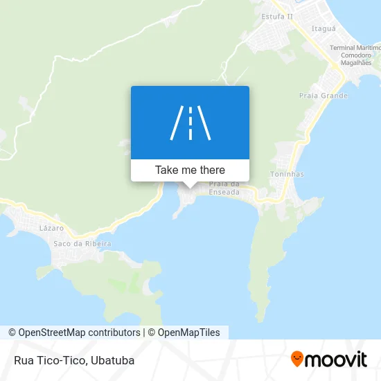 Rua Tico-Tico map
